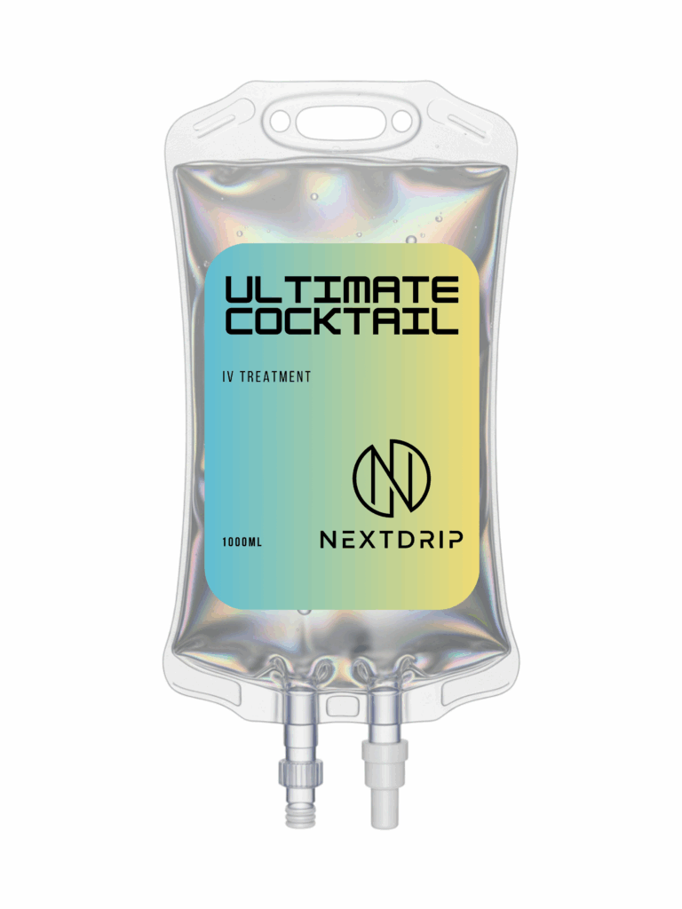 NextDrip Ultimate Cocktail IV bag