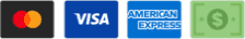 Accepted payment methods: Mastercard, Visa, American Express and cash